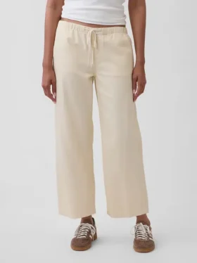 Ultrweiche, locker sitzende „90er“-Crop-Jeans mit niedriger Leibhöhe