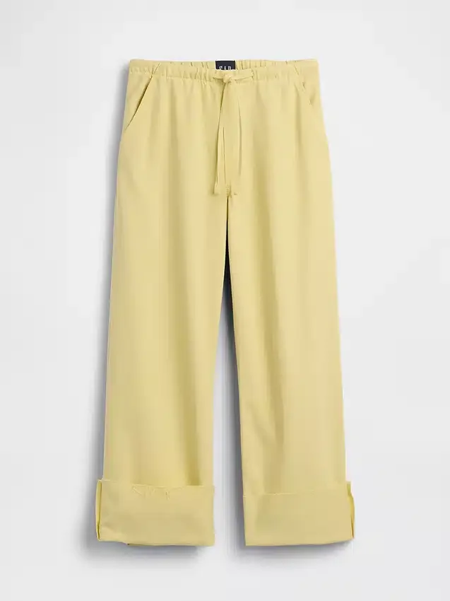 Ultrweiche, locker sitzende „90er“-Crop-Jeans mit niedriger Leibhöhe