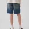 Ultrweiche, locker sitzende „90er“-Jeans-Shorts für Kinder