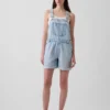 Ultrweiche, locker sitzende Denim-Latzhose