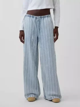 Ultrweiche, locker sitzende Jeans mit mittlerer Leibhöhe