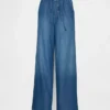 Ultrweiche, locker sitzende Jeans mit mittlerer Leibhöhe