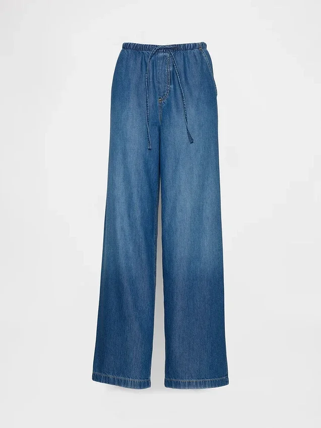 Ultrweiche, locker sitzende Jeans mit mittlerer Leibhöhe