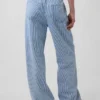 Ultrweiche, locker sitzende Streifen-Jeans im 90er-Jahre-Stil mit niedriger Leibhöhe