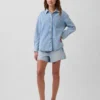 Ultrweiches Oversize-Jeanshemd