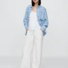 Umstandsjeans „Ultrasoft“ mit durchgehendem Einsatz, lockere Passform