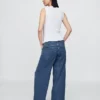 Umstandsjeans „Ultrasoft“ mit durchgehendem Einsatz, lockere Passform