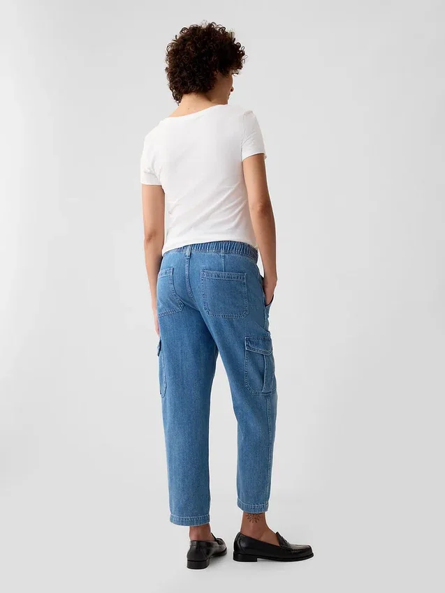 Umstandsmode-Jeans „Full Panel Cargo Easy“
