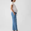 Umstandsmode-Jeans „Full Panel Cargo Easy“