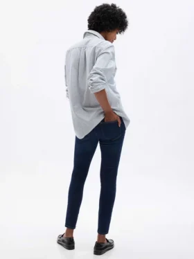 Umstandsmode-Jeans im True-Skinny-Schnitt mit durchgehendem Einsatz