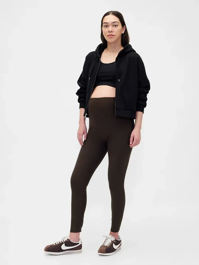 Umstandsmode-Leggings für den Alltag mit durchgehendem Einsatz