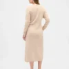 Umstandsmode-Pullover-Kleid „CashSoft“ mit V-Ausschnitt