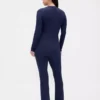 Umstandsmode-Pyjama-Set aus Modal-Rippstrick