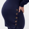 Umstandsmode-Pyjama-Set aus Modal-Rippstrick