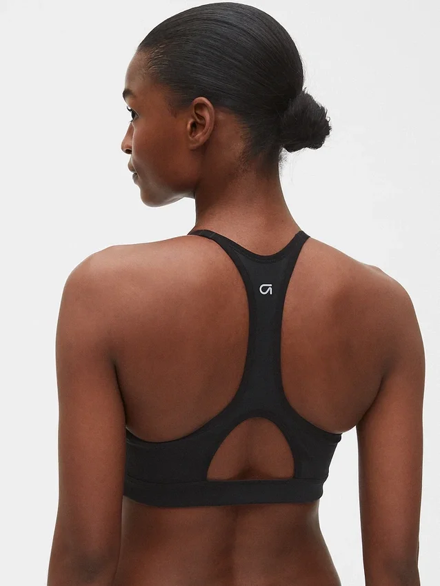 Umstandsmode-Sport-BH „Blackout GapFit“ für geringe Belastung