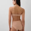 Ungefütterter BH aus Bio-Stretch-Baumwolle