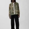 Utility-Hemd aus Canvas-Denim im Camouflage-Look