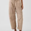 Utility-Hose mit mittlerer Leibhöhe aus Twill und weitem Bein