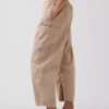Utility-Hose mit mittlerer Leibhöhe aus Twill und weitem Bein