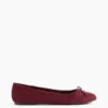 Vegane Ballerinas aus Wildleder
