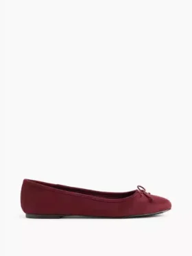 Vegane Ballerinas aus Wildleder