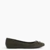 Vegane Ballerinas aus Wildleder