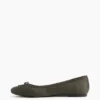 Vegane Ballerinas aus Wildleder