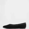 Vegane Ballerinas aus Wildleder