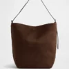 Vegane Bucket-Tasche aus Wildleder