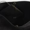 Vegane Bucket-Tasche aus Wildleder