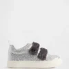 Vegane Glitzer-Sneaker für Kleinkinder