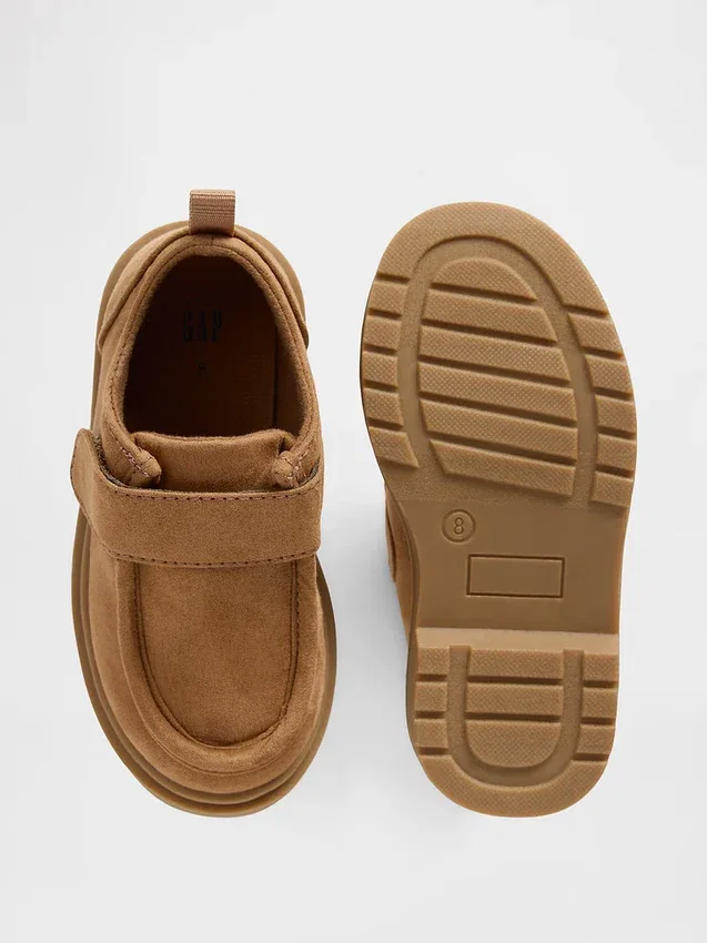 Vegane Wildleder-Loafer für Kleinkinder