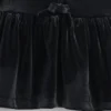 Velours-Oberteil mit Schleife für Baby & Kleinkind