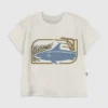 Vintage-Grafik-T-Shirt „Oceans Calling“ für Kleinkinder