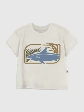 Vintage-Grafik-T-Shirt „Oceans Calling“ für Kleinkinder