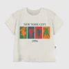 Vintage-Grafik-T-Shirt „Wintersport“ für Kleinkinder