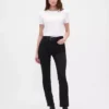 Vintage-Slim-Jeans mit hoher Leibhöhe