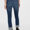 Vintage-Slim-Jeans mit hoher Leibhöhe