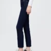 Vintage-Slim-Jeans mit hoher Leibhöhe