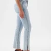 Vintage-Slim-Jeans mit hoher Leibhöhe
