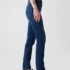 Vintage-Slim-Jeans mit hoher Leibhöhe