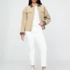 Vintage-Slim-Jeans mit hoher Leibhöhe