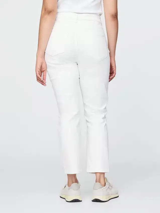 Vintage-Slim-Jeans mit hoher Leibhöhe