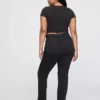 Vintage-Slim-Jeans mit hoher Leibhöhe