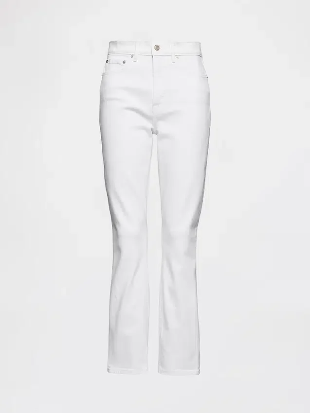 Vintage-Slim-Jeans mit hoher Leibhöhe