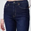Vintage-Slim-Jeans mit hoher Leibhöhe