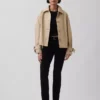 Vintage-Slim-Jeans mit mittlerer Leibhöhe