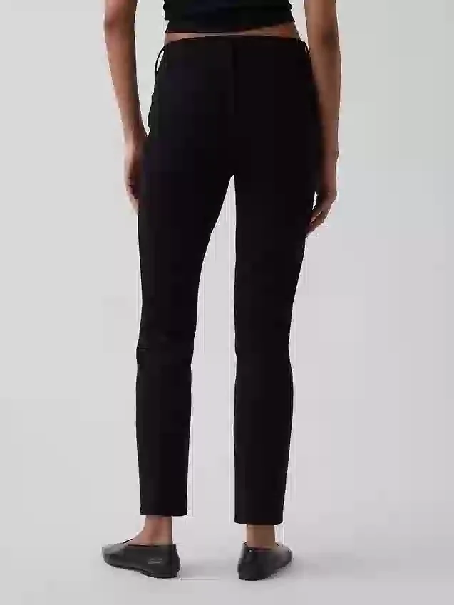 Vintage-Slim-Jeans mit mittlerer Leibhöhe