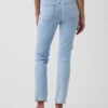 Vintage-Slim-Jeans mit mittlerer Leibhöhe