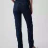 Vintage-Slim-Jeans mit mittlerer Leibhöhe